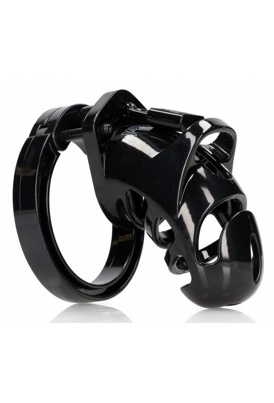 Cage de chasteté ManCage Modèle 25 - 9 x 3.5cm Noire 