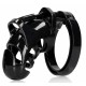 Cage de chasteté ManCage Modèle 25 - 9 x 3.5cm Noire 
