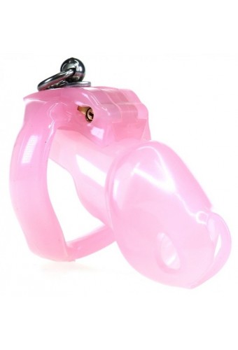 Cage de chasteté Stop This 9 x 3cm Rose 