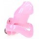Cage de chasteté Stop This 9 x 3cm Rose 