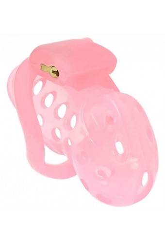 Cage de chasteté XGuard 10 x 3cm Rose 