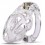Cage de chasteté Beam 6 x 3cm Transparente
