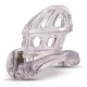 Cage de chasteté Beam 6 x 3cm Transparente 