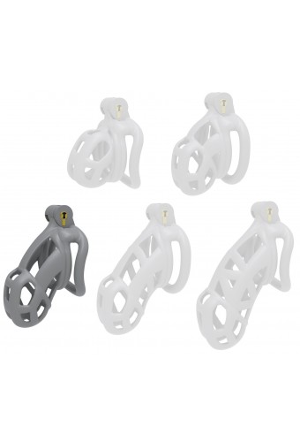 Cage Aspic L Grise 9.5 x 3.4cm 