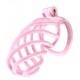 Cage de chasteté TORTILLE XL 11 x 3.4 cm Rose