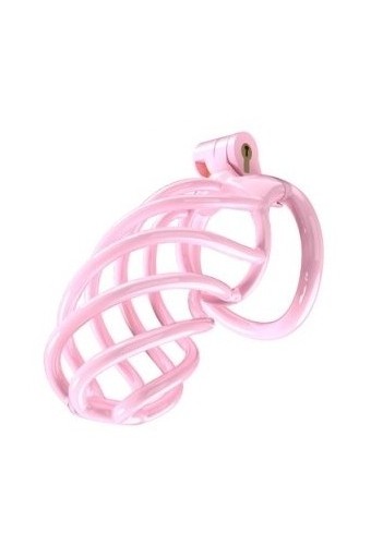 Cage de chasteté TORTILLE XL 11 x 3.4 cm Rose 