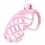 Cage de chasteté TORTILLE XL 11 x 3.4 cm Rose