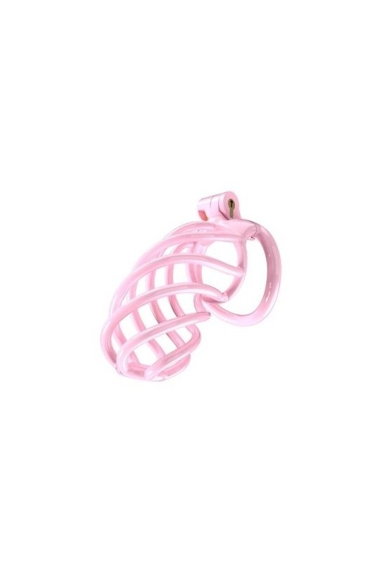 Cage de chasteté TORTILLE XL 11 x 3.4 cm Rose 