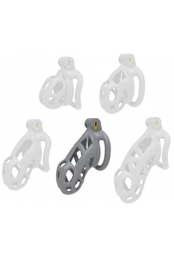 Cage Aspic XL Grise 10.5 x 3.7cm 