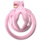 Cage de chasteté Sissy Heart 3 x 3.4cm Rose