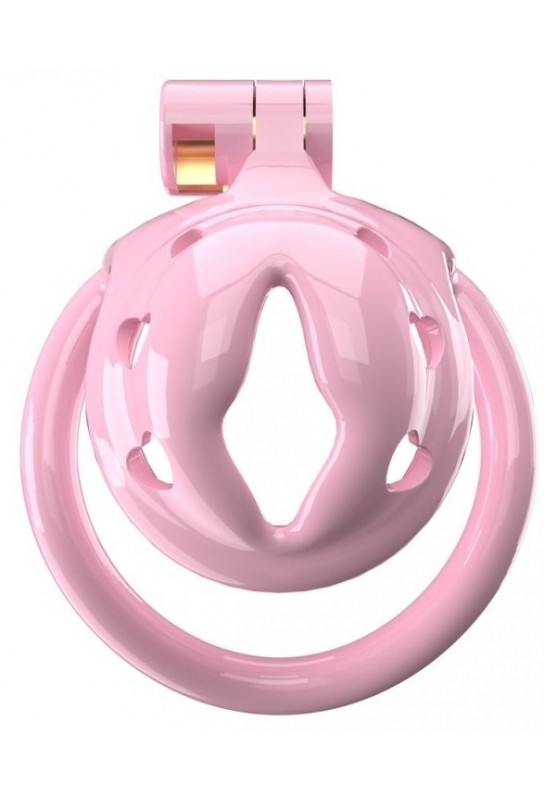Cage de chasteté Sissy Heart 3 x 3.4cm Rose 