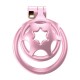 Cage de chasteté SISSY STAR 3 x 3.4 cm Rose 