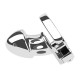 Cage de Chasteté en acier Dickcuffs 10.5 x 3.5cm 