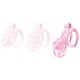 Cage de chasteté Bouh L 10 x 3.5 cm Rose 