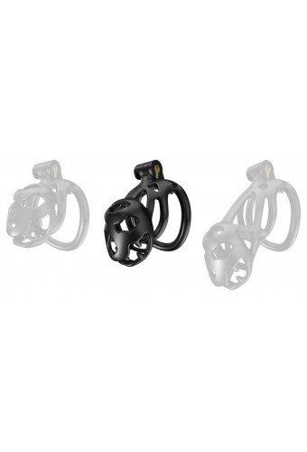 Cage de chasteté Bouh M 8 x 3.5 cm Noire 