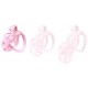 Cage de chasteté Bouh S 6 x 3.4 cm Rose 