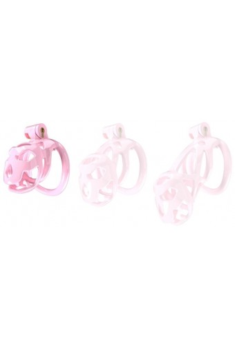Cage de chasteté Bouh S 6 x 3.4 cm Rose 