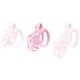 Cage de chasteté Bouh M 8 x 3.5 cm Rose