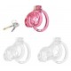 Cage de Chasteté Lock Hole S 6 x 3.6cm Rose
