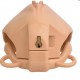 Cage de Chasteté avec Harnais Sislab 5.5 x 3.5cm Beige 