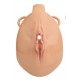 Cage de Chasteté avec Harnais Sislab 5.5 x 3.5cm Beige 
