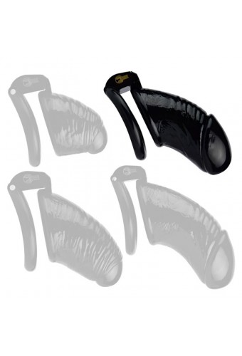Cage de chasteté Worle L 11 x 3.7 cm Noire 