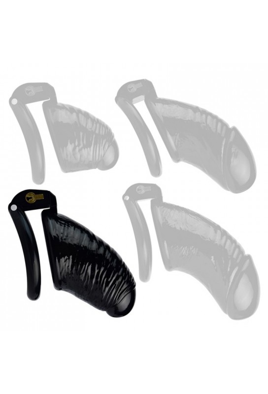 Cage de chasteté Worle M 9 x 3.3 cm Noire 