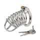 Cage de chasteté Reegik avec Tige d'urètre 8.5 x 3.5cm 