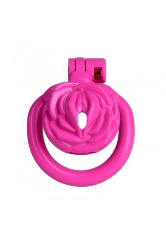 Cage de Chasteté Sissy Rose 3.5 x 3.5 cm Rose 