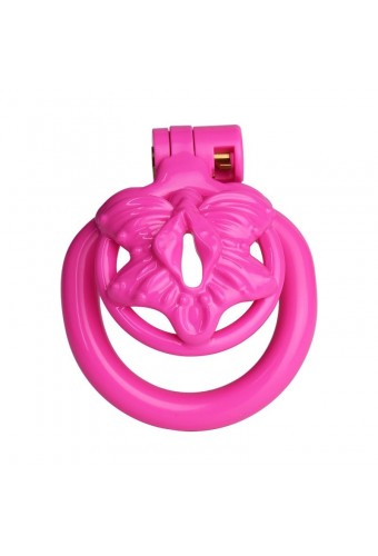 Cage de Chasteté Sissy Fly 3.5 x 3.5cm Rose 
