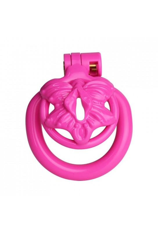 Cage de Chasteté Sissy Fly 3.5 x 3.5cm Rose 