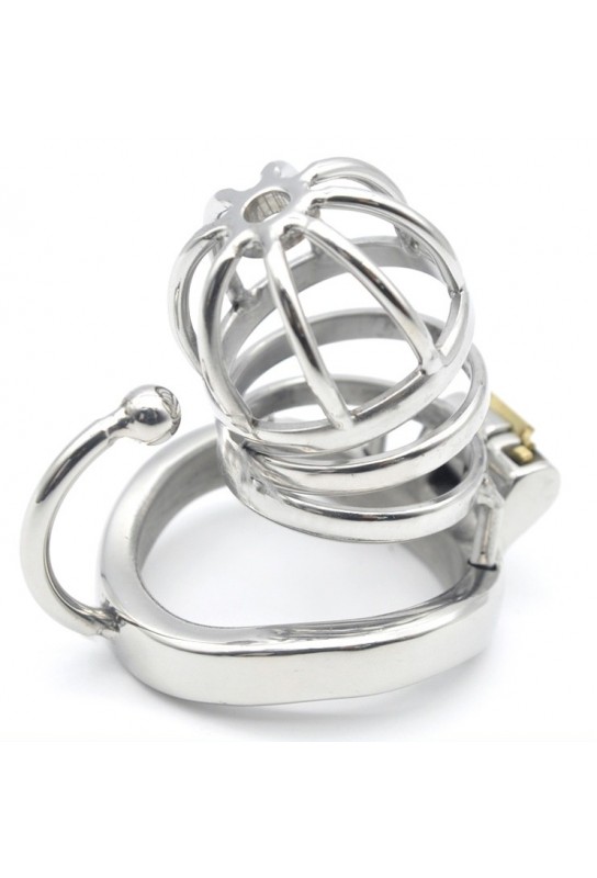 Cage de chasteté en métal Hooky 7.5 x 3.3cm 