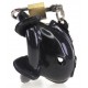 Cage de chasteté Nub Soft 6 x 2cm Noire 