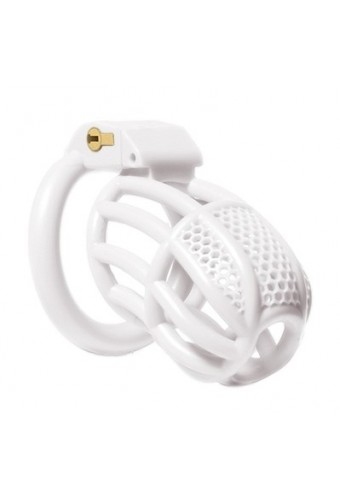 Cage de chasteté Netia 7.5 x 3.1cm Blanc 