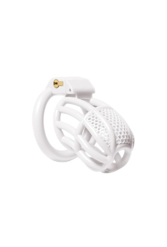 Cage de chasteté Netia 7.5 x 3.1cm Blanc 