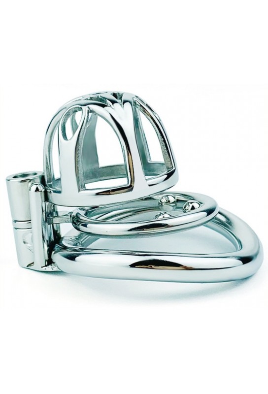 Cage de chasteté en métal Trig Cage 4 x 3.5cm 