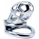 Cage de chasteté en métal Bekar 6.5 x 3.2cm 