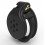 Cage de chasteté Flat Zone 2.5cm Noire