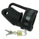 Cage de chasteté silicone Birdlocked 11 x 3.2cm Noire 