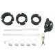 Cage de chasteté silicone Birdlocked 11 x 3.2cm Noire 