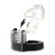 Cage de chasteté ajustable 10 x 3.5cm Transparente 