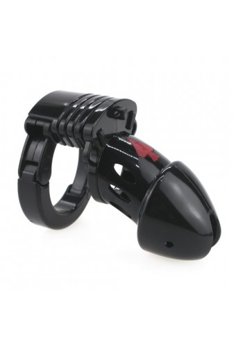 Cage de chasteté PIQUE 10 x 3.5 cm Noire 