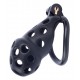 Cage de chasteté Dotty L 9.5 x 3.9cm Noire 