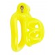 Cage de chasteté courte Lyfy 4 x 3.3cm Jaune 