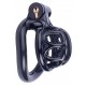 Cage de chasteté courte Lyfy 4 x 3.3cm Noire 