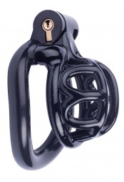 Cage de chasteté courte Lyfy 4 x 3.3cm Noire 