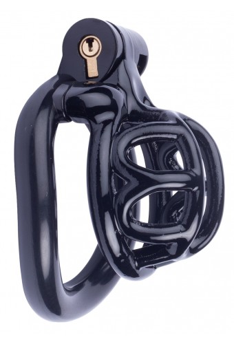 Cage de chasteté courte Lyfy 4 x 3.3cm Noire 