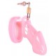 Cage de chasteté Locky 8 x 3.3 cm Rose 