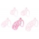 Cage de Chasteté Nexia XL 10 x 3.4cm Rose