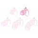 Cage de Chasteté Nexia M 6.5 x 3.1cm Rose